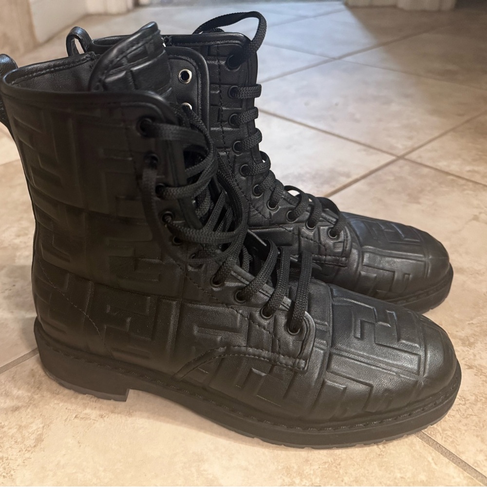 Black Fendi Boots